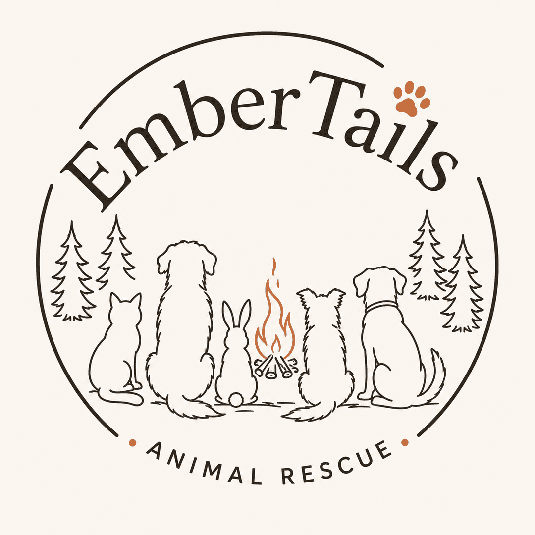 Ember Tails Animal Rescue logo